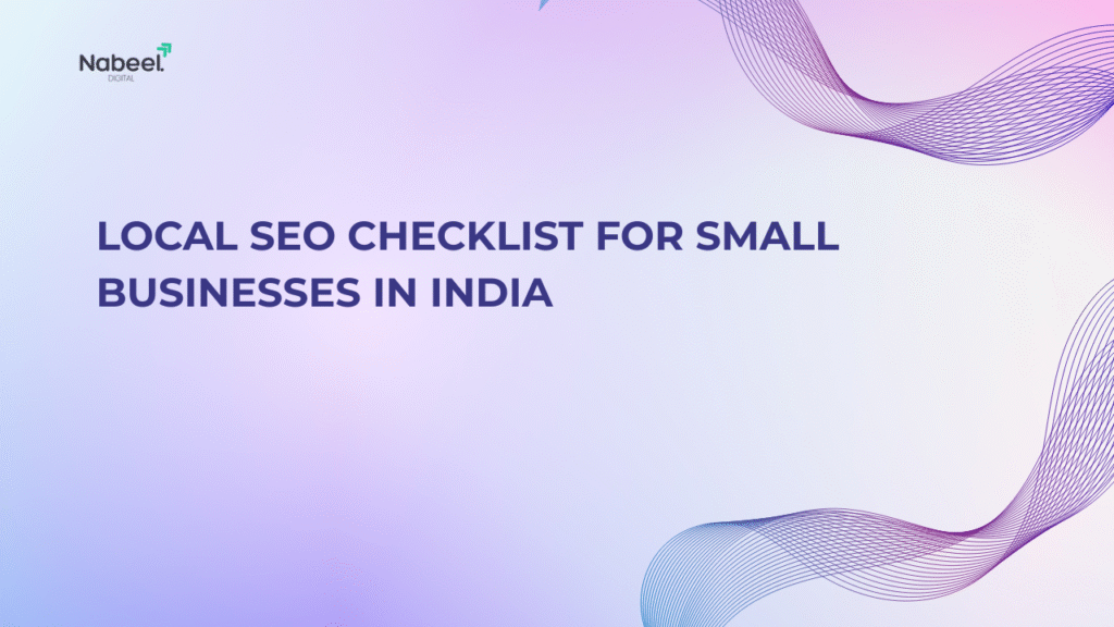 Local SEO for small businesses