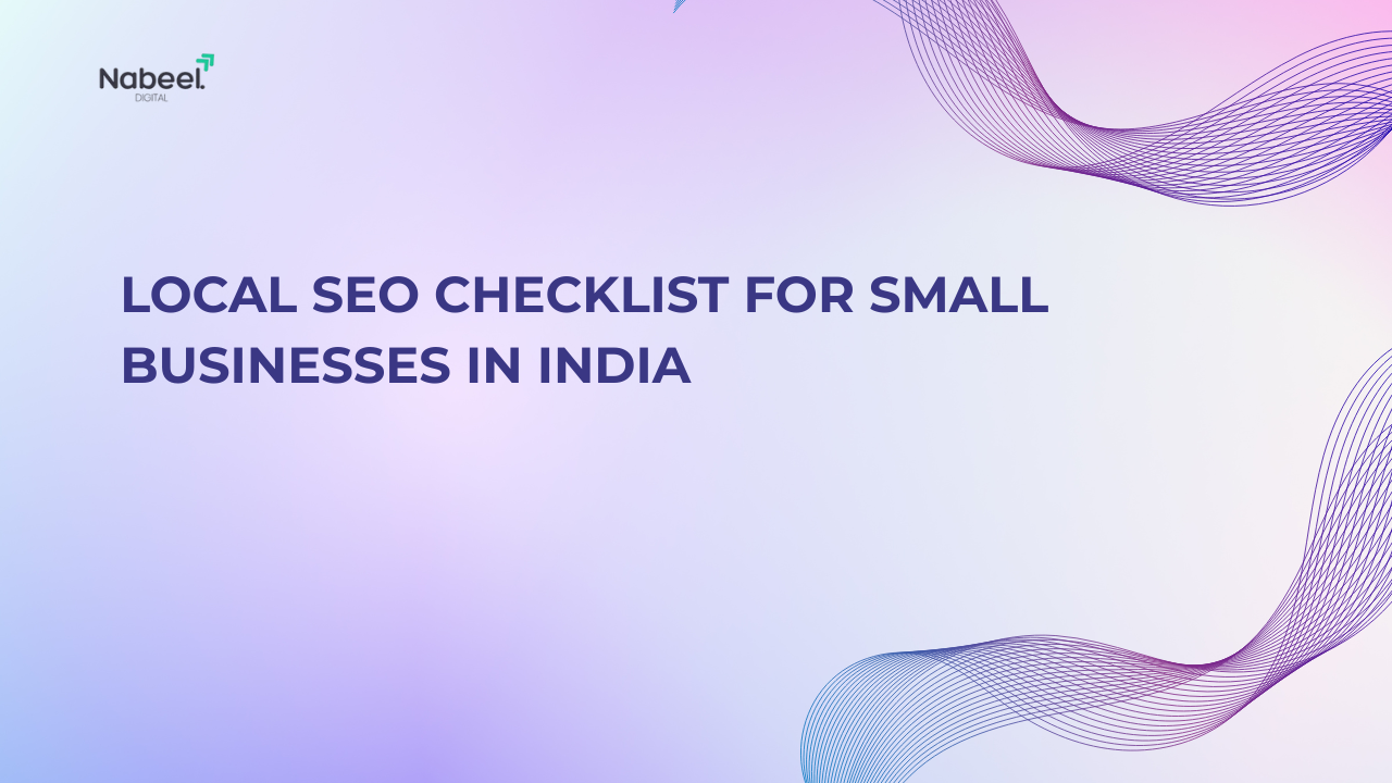 Local SEO for small businesses